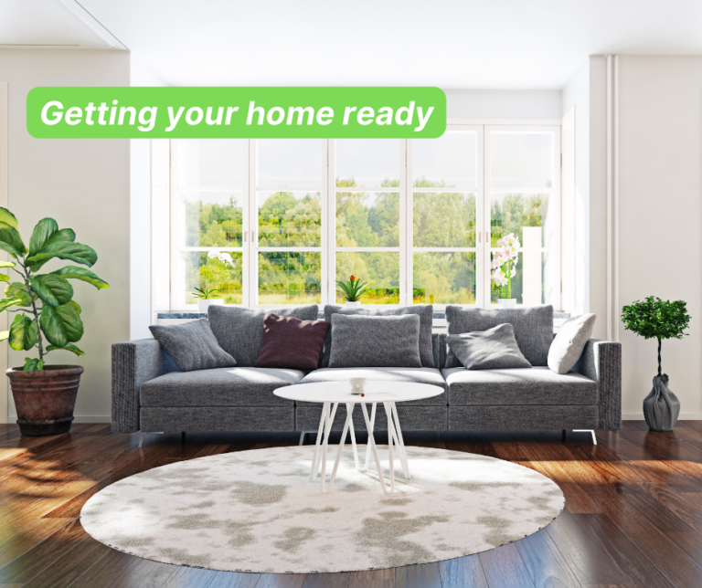 getting your home ready