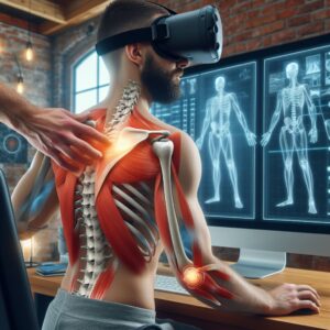 virtual reality shoulder rehabilitation session