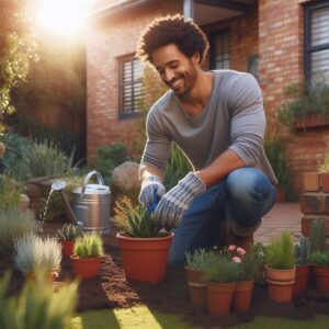 orthopaedic care - patient gardening