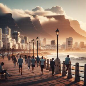 Cape Town orthopaedic specialist - walkers by Sea Point Promenade